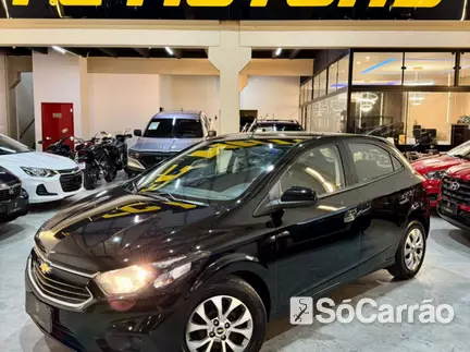 Chevrolet ONIX LT(MYLINK) 1.4 8V SPE/4 na cor Preta no Viamão / RS - 6819158