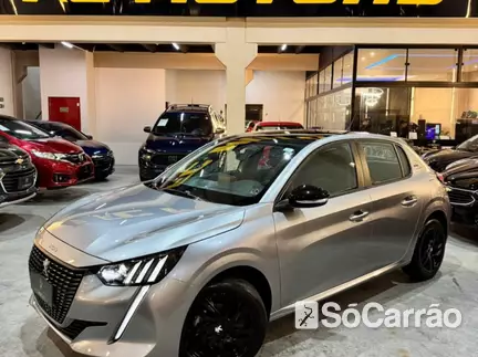 Peugeot 208 STYLE 1.0 MT na cor Prata no Viamão / RS - 6954193