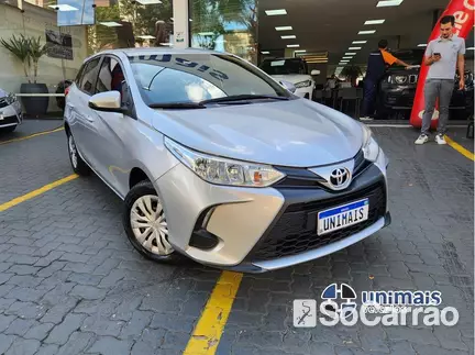 Toyota YARIS HATCH XL 1.5 CVT na cor Prata em Campinas / SP - 6435627