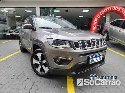JEEP COMPASS LONGITUDE 4X2 2.0 16V AT6 na cor Cinza em Campinas / SP - 6447710