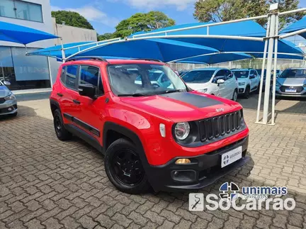 JEEP RENEGADE 1.8 16V AT6 na cor Vermelha em Campinas / SP - 6610658