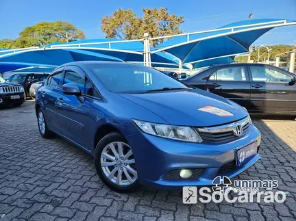Honda CIVIC LXS 1.8 16V MT na cor Azul em Campinas / SP - 6766402