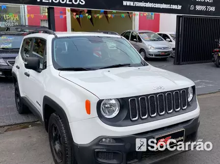 JEEP RENEGADE 1.8 16V AT5 na cor Branca em Campinas / SP - 6698619