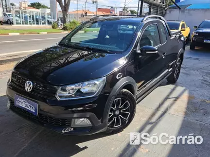 Volkswagen SAVEIRO CE CROSS(NAVEGACAO) G6 1.6 16V MSI na cor Preta em Campinas / SP - 6581485
