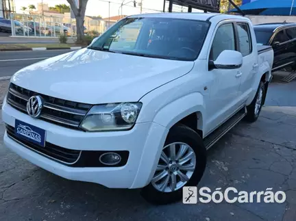 Volkswagen AMAROK CD HIGHLINE 4X4 2.0 BI-TDI AT na cor Branca em Campinas / SP - 6812517