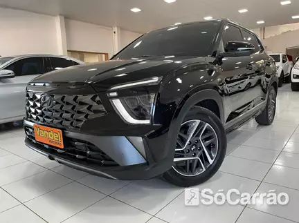 Hyundai CRETA N LINE 1.0 12V T-GDI AT na cor Preta no Sapucaia do Sul / RS - 6434433