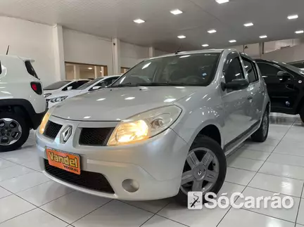 Renault SANDERO EXPRESSION 1.6 8V na cor Prata no Sapucaia do Sul / RS - 6885424