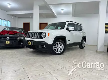 JEEP RENEGADE LONGITUDE(AUDIO BOOSTER) 1.8 16V AT6 na cor Branca em Palhoça / SC - 5733483