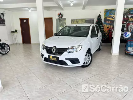 Renault SANDERO LIFE 1.0 12V SCE na cor Branca em Palhoça / SC - 6390347