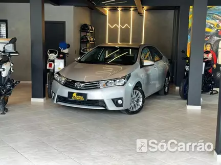Toyota COROLLA XEI 2.0 16V AT na cor Prata em Palhoça / SC - 6969464