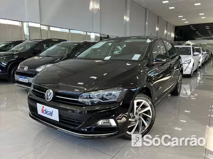 Volkswagen POLO HIGHLINE 200 1.0 12V TSI AT6 na cor Preta em Campinas / SP - 6738596