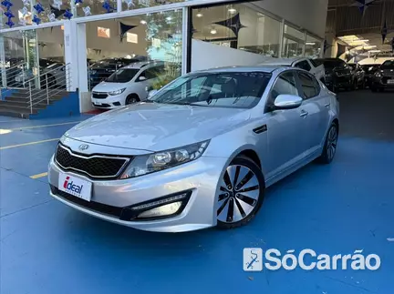 KIA OPTIMA EX 2.4 16V AT na cor Prata em Campinas / SP - 6778267