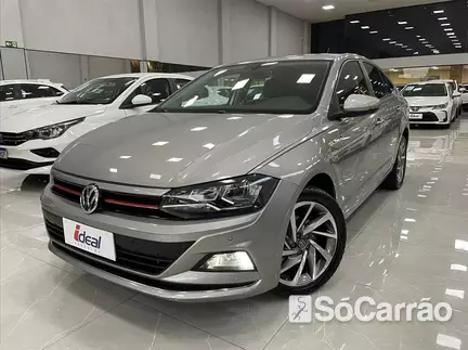 Volkswagen VIRTUS HIGHLINE 200 1.0 12V TSI AT6 na cor Prata em Campinas / SP - 6778273