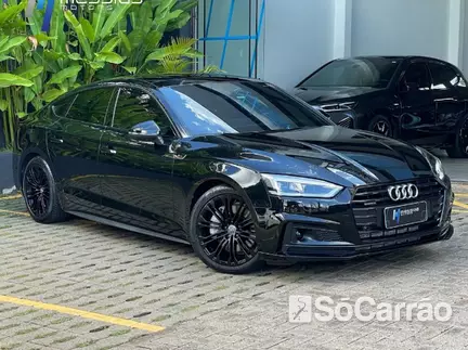 Audi A5 SPORTBACK PERFORMANCE BLACK 2.0 16V TFSI S TRONIC na cor Preta em Londrina / PR - 6627521