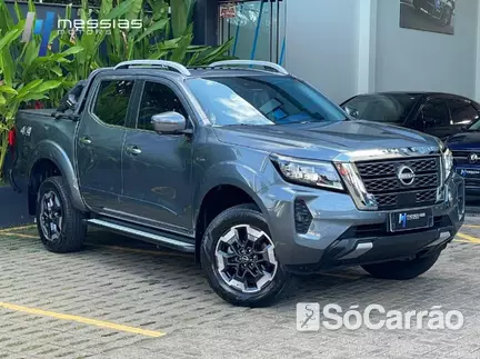 Nissan FRONTIER CD PLATINUM 4X4 2.3 16V TDI AT7 na cor Cinza em Londrina / PR - 6682309