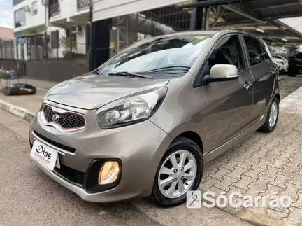 KIA PICANTO EX 1.0 12V AT na cor Cinza no Novo Hamburgo / RS - 6720389