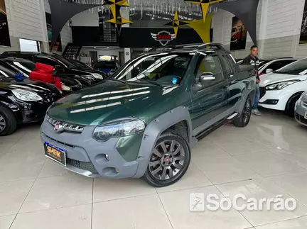 Fiat STRADA CE ADVENTURE(ADVENTURE LOCKER) 1.8 16V na cor Verde em Campinas / SP - 6912387