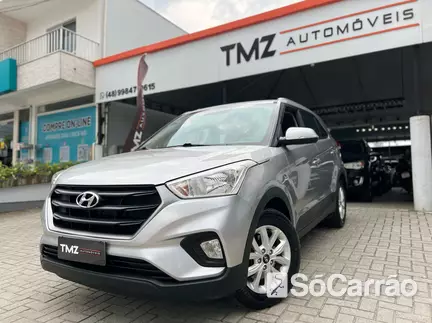 Hyundai CRETA ACTION 1.6 16V AT6 na cor Prata em Palhoça / SC - 6665381