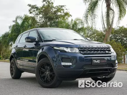 Land Rover RANGE ROVER EVOQUE PURE 2.0 TB-SI4 na cor Azul em Palhoça / SC - 6827756