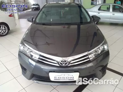 Toyota COROLLA GLI 1.8 16V na cor Cinza em ARARAS / SP - 6512773