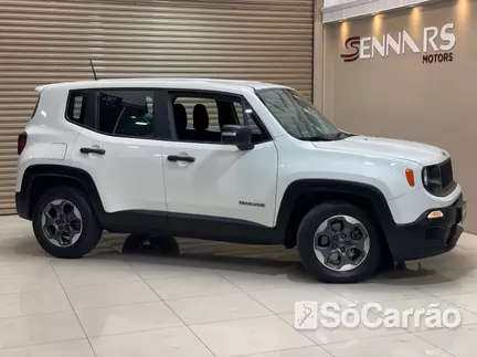 JEEP RENEGADE 1.8 16V AT5 na cor Branca no Cachoeirinha / RS - 6649110