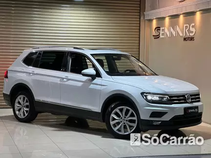 Volkswagen TIGUAN ALLSPACE 250(TETO PANORAMICO) 1.4 TSI DSG na cor Branca no Cachoeirinha / RS - 6755902