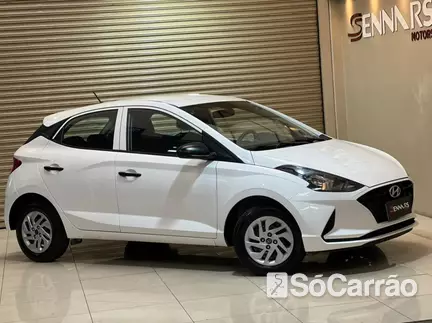 Hyundai HB20 SENSE 1.0 12V MT5 na cor Branca no Cachoeirinha / RS - 6913343