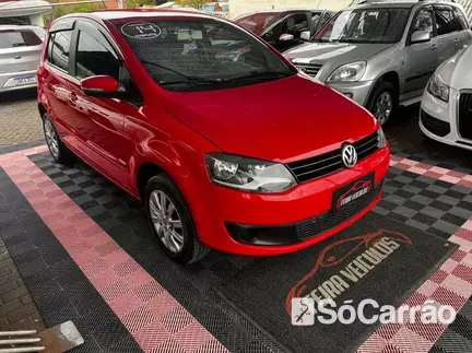 Volkswagen FOX (I-TREND) G2 1.6 8V na cor Vermelha no Viamão / RS - 6779311