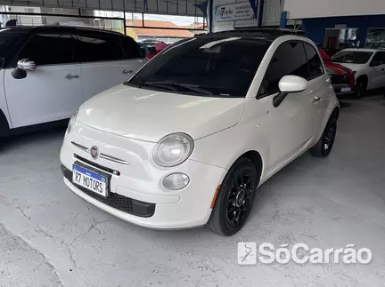 Fiat 500 CULT EVO 1.4 8V DUAL na cor Branca em Campinas / SP - 6974142