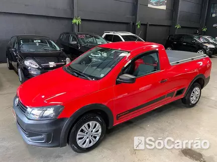 Volkswagen SAVEIRO CS C 1.6 na cor Vermelha em Arapongas / PR - 6342956