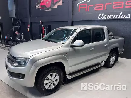 Volkswagen AMAROK CD S 4X4 2.0 TDI na cor Prata em Arapongas / PR - 6819533