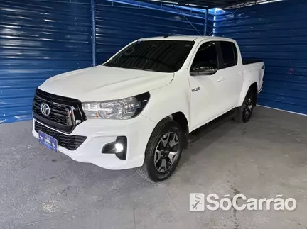 Toyota HILUX CD 4X4 2.8 na cor Branca no Gravataí / RS - 6680972