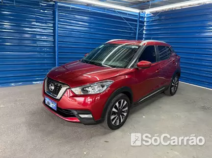 Nissan KICKS KICKS SV 1.6 16V CVT na cor Vermelha no Gravataí / RS - 6775553
