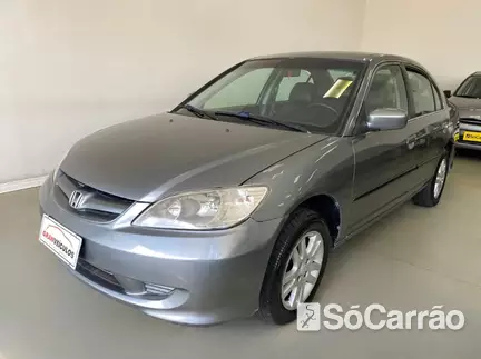 Honda CIVIC LXL 1.7 16V AT na cor Cinza em Campinas / SP - 6764475