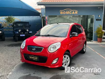 KIA PICANTO EX 1.0 12V MT na cor Vermelha em Campinas / SP - 6888653