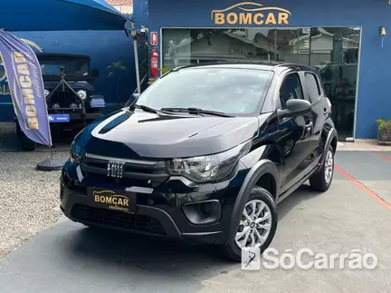 Fiat MOBI LIKE 1.0 8V na cor Preta em Campinas / SP - 6968934