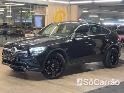 Mercedes GLC 300 COUPE 2.0 16V TB 4MATIC na cor Preta no Porto Alegre / RS - 6616647