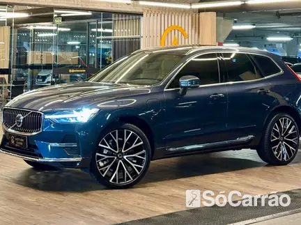 Volvo XC60 T8 ULTIMATE HYBRID 4WD 2.0 BI-TB AT na cor Azul no Porto Alegre / RS - 6706796
