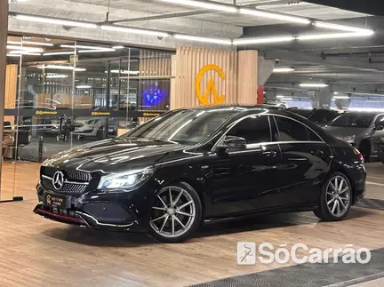 Mercedes CLA 250 SPORT 2.0 16V TB 4MATIC na cor Preta no Porto Alegre / RS - 6884040