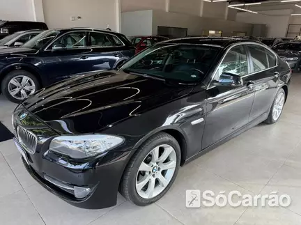 BMW 528I 2.0 16V BI-TB na cor Preta em Maringá / PR - 5743755