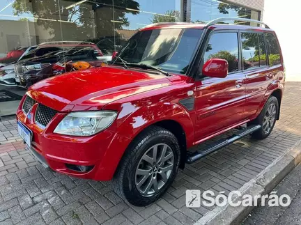 Mitsubishi PAJERO TR4 (LONGRANGE) 4X4 2.0 16V AT na cor Vermelha em Maringá / PR - 6441270