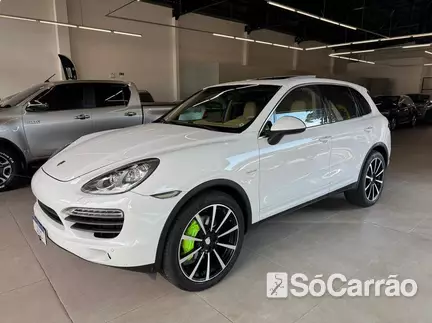 Porsche CAYENNE 4X4 3.0 V6 TB TIP na cor Branca em Maringá / PR - 6708382