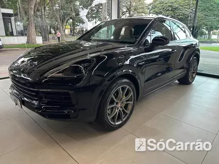 Porsche CAYENNE COUPE E-HYBRID 4X4 3.0 V6 TIP na cor Preta em Maringá / PR - 6743055