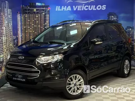 Ford ECOSPORT SE 1.6 16V na cor Preta no Canoas / RS - 6637392