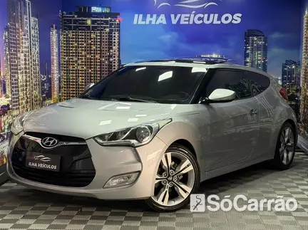 Hyundai VELOSTER 1.6 16V AT na cor Prata no Canoas / RS - 6844023