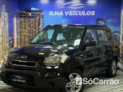 KIA SOUL EX 1.6 16V MT na cor Preta no Canoas / RS - 6856649