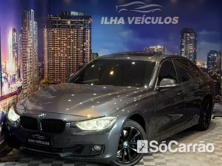 BMW 328I 2.0 16V BI-TB na cor Cinza no Canoas / RS - 6993515