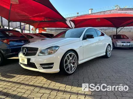 Mercedes C 180 COUPE CGI 1.8 TB na cor Branca no Canoas / RS - 6556547