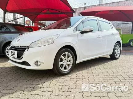 Peugeot 208 ALLURE 1.5 8V na cor Branca no Canoas / RS - 6824279