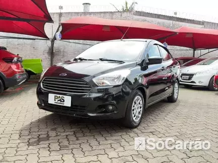 Ford KA+ SEDAN SE 1.5 12V na cor Preta no Canoas / RS - 6930494